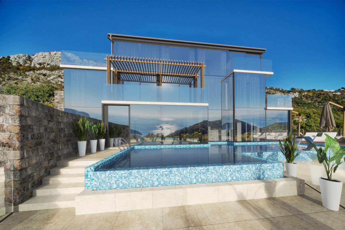 Boutique Hotel, 3D visualization