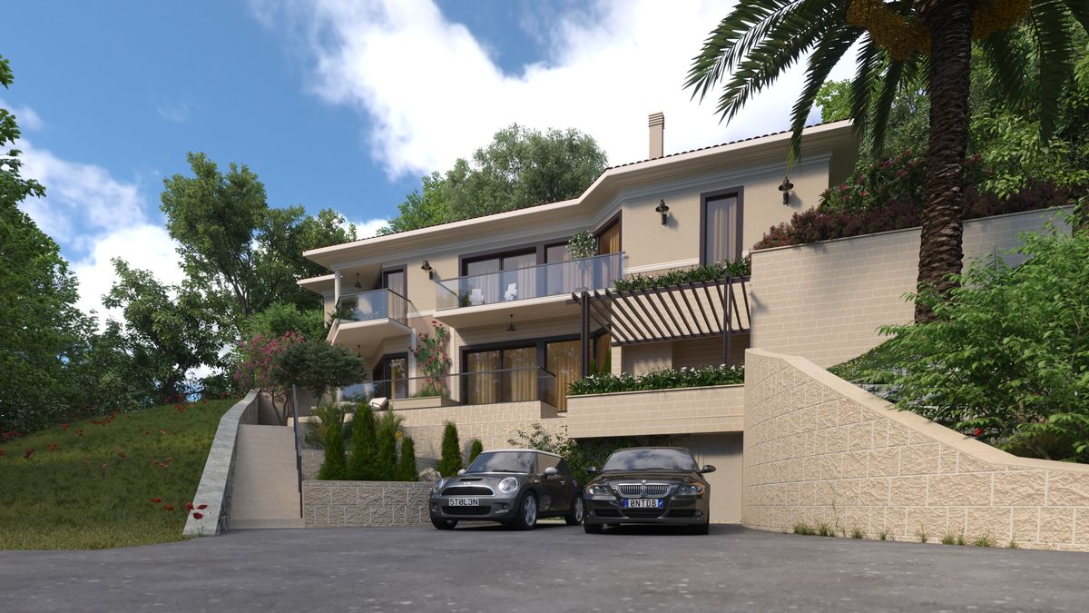 Complex of villas “Inspiration”, 3D visualization