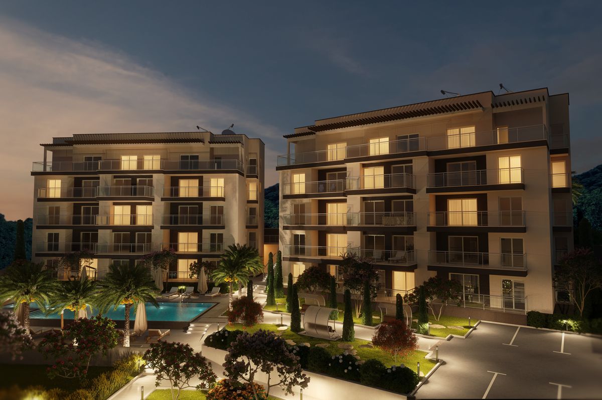 Residential Complex, 3D visualization