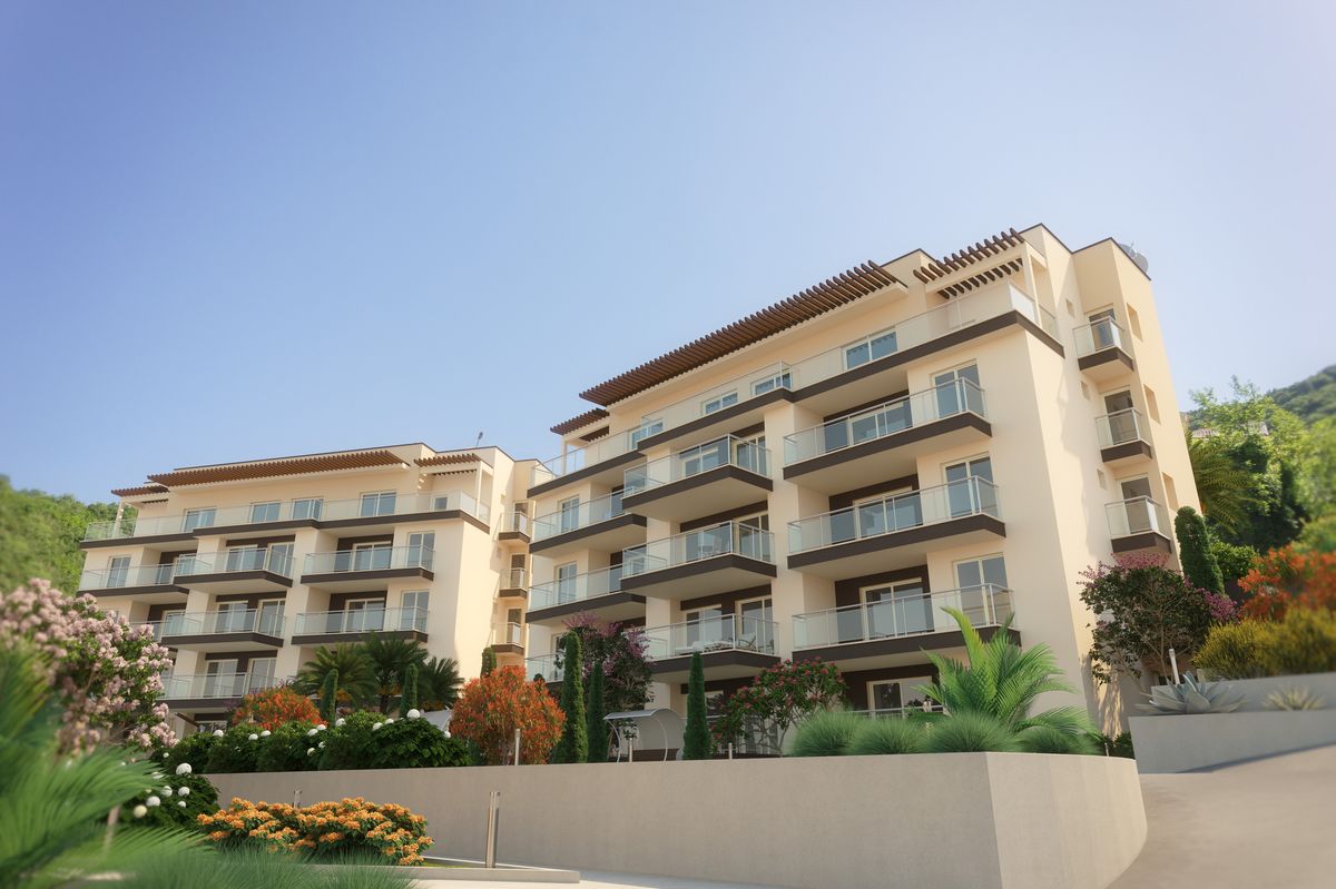 Residential Complex, exterior 3D visualization, Seoce, Montenegro (4 of 14)