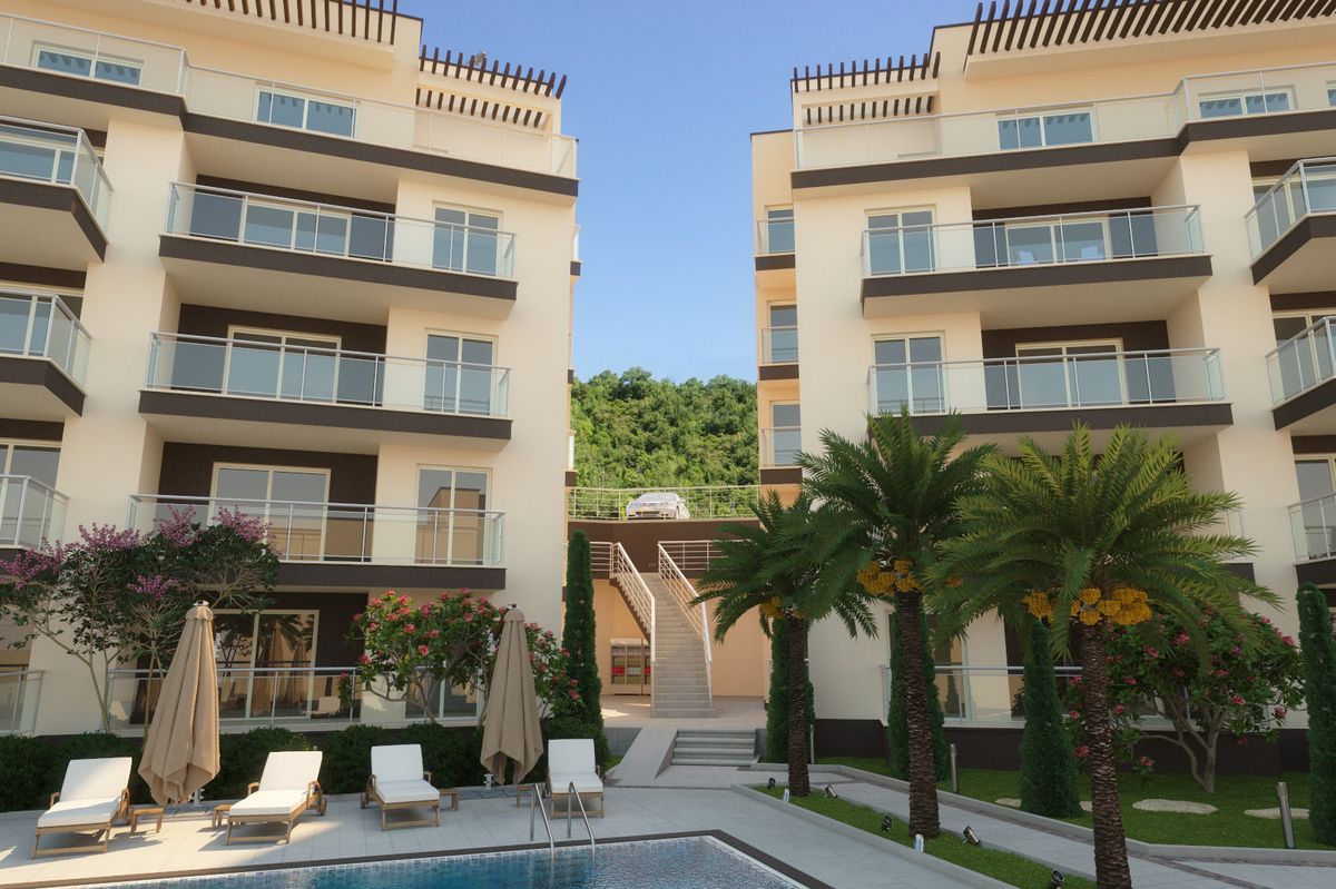 Residential Complex, exterior 3D visualization, Seoce, Montenegro (8 of 14)