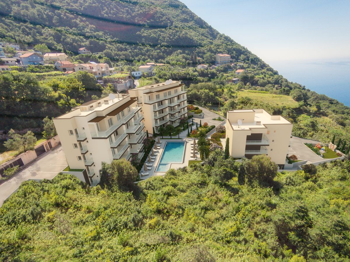 Residential Complex, exterior 3D visualization, Seoce, Montenegro (11 of 14)