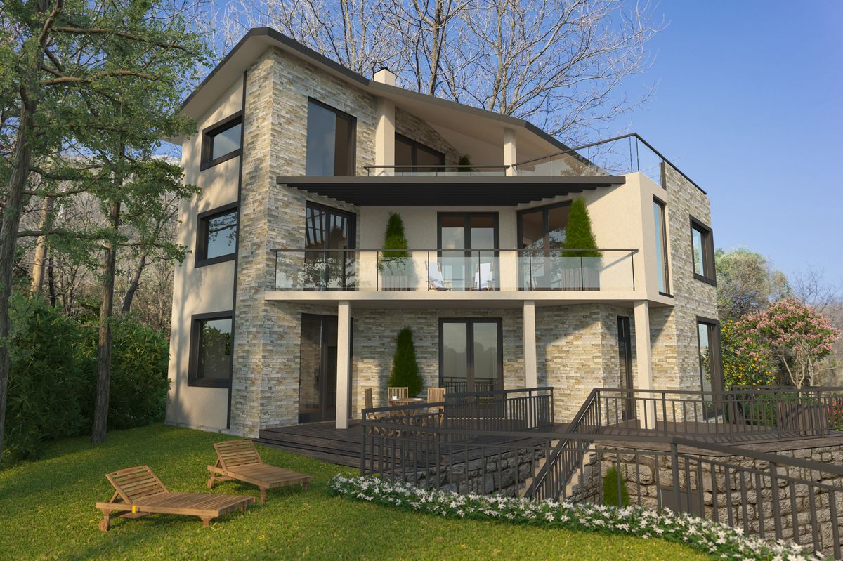 Villa “Credo”, 3D visualization