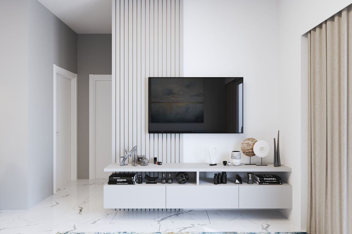 Apartment #56 Emerald Residence, interior 3D visualization, Bar, Montenegro (8 of 21)