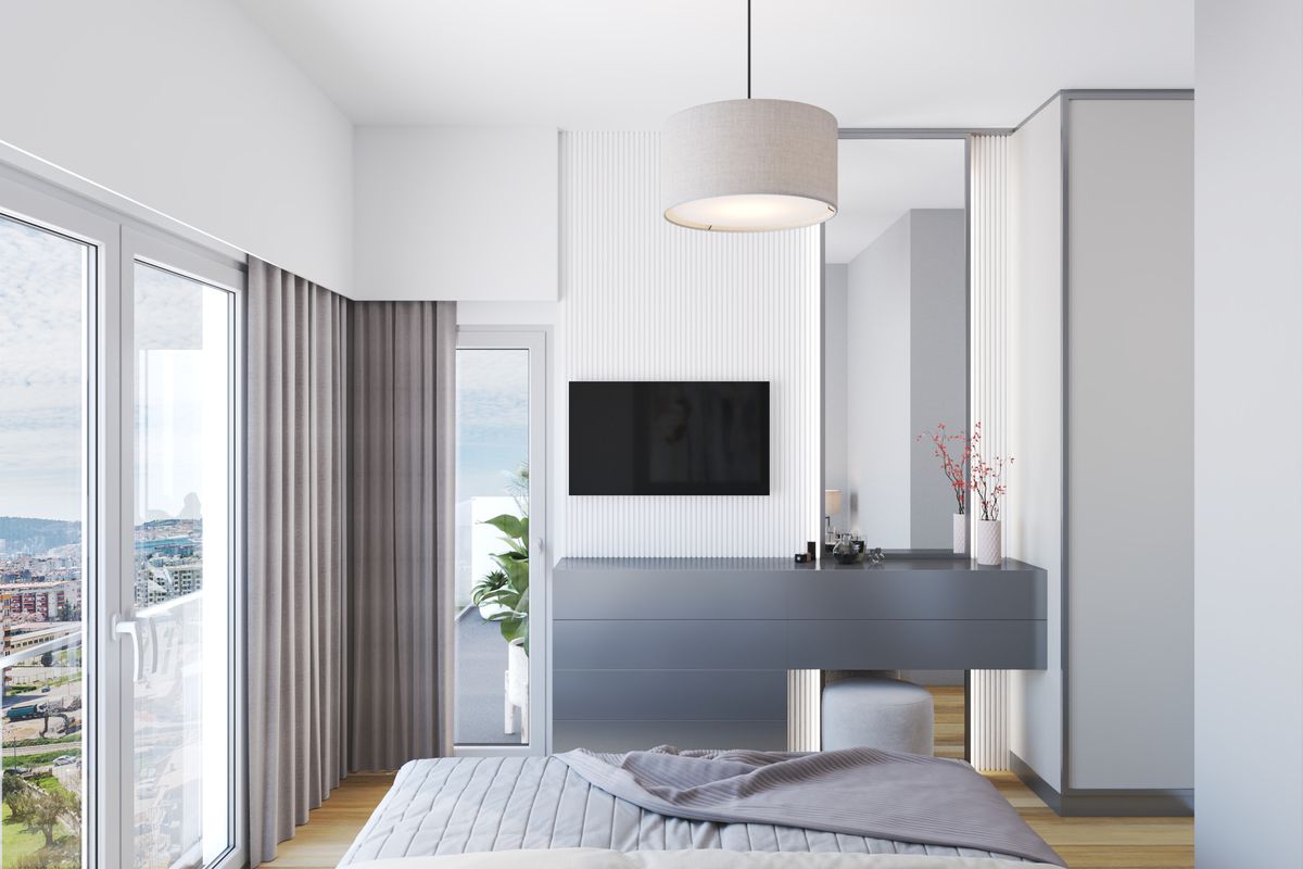 Apartment #56 Emerald Residence, interior 3D visualization, Bar, Montenegro (14 of 21)