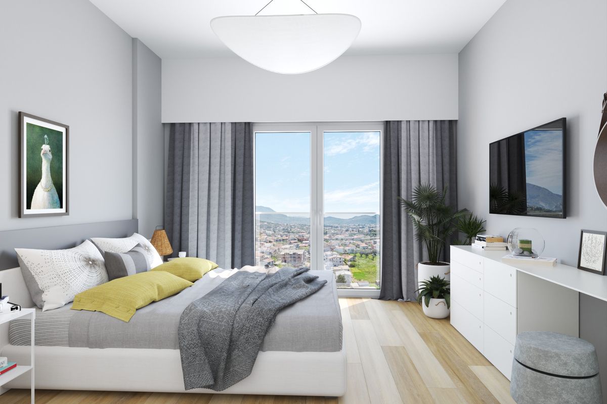 Apartment #57 Emerald Residence, interior 3D visualization, Bar, Montenegro (8 of 14)