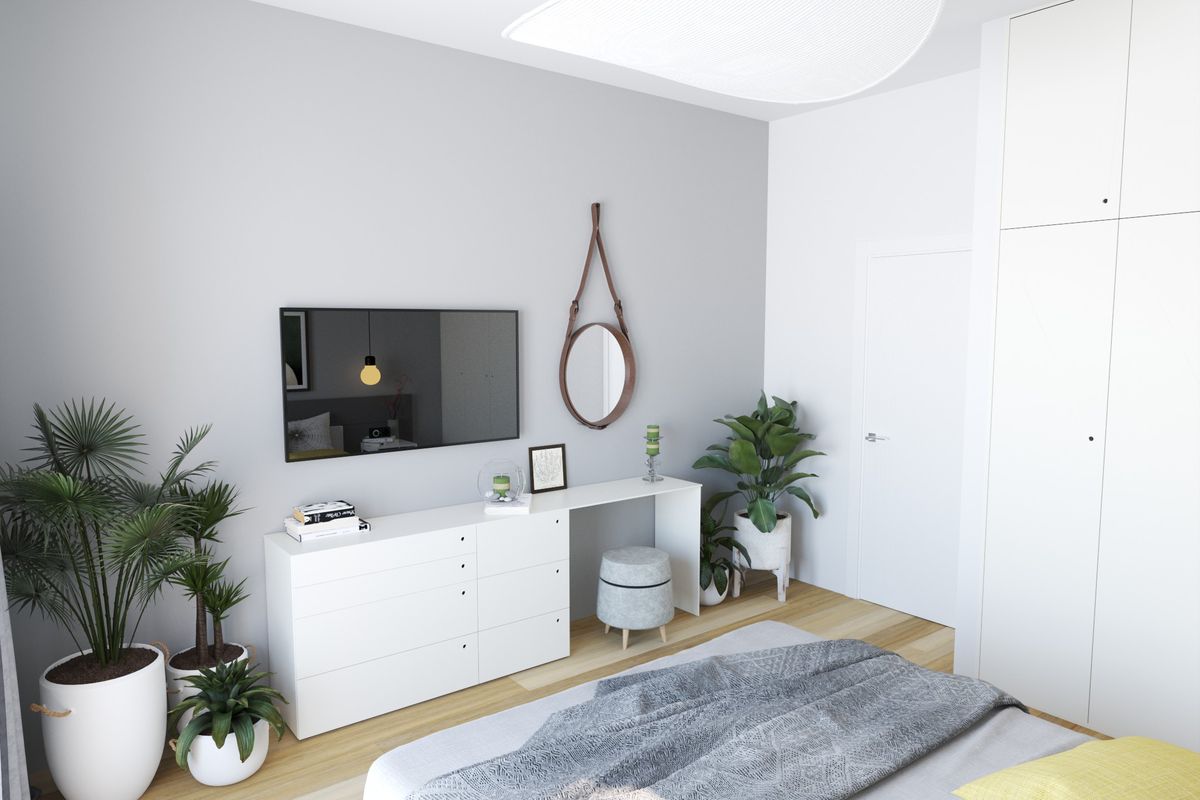 Apartment #57 Emerald Residence, interior 3D visualization, Bar, Montenegro (14 of 14)