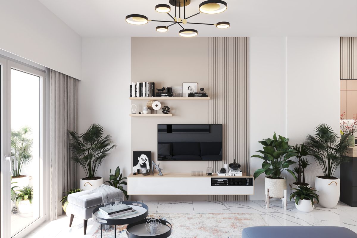 Apartment #58 Emerald Residence, interior 3D visualization, Bar, Montenegro (7 of 25)