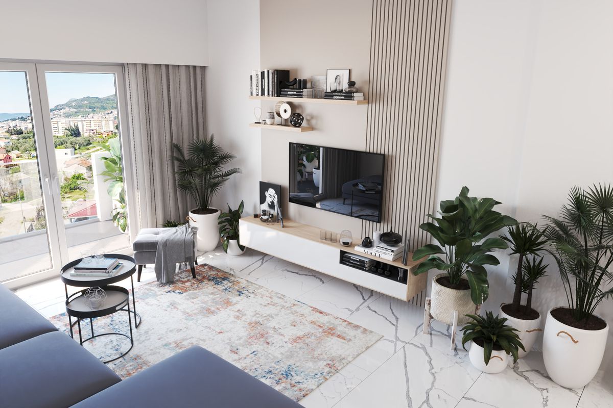 Apartment #58 Emerald Residence, 3D visualization