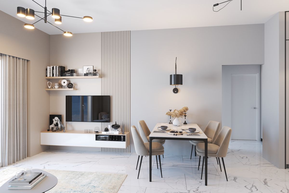 Apartment #60 Emerald Residence, 3D visualization