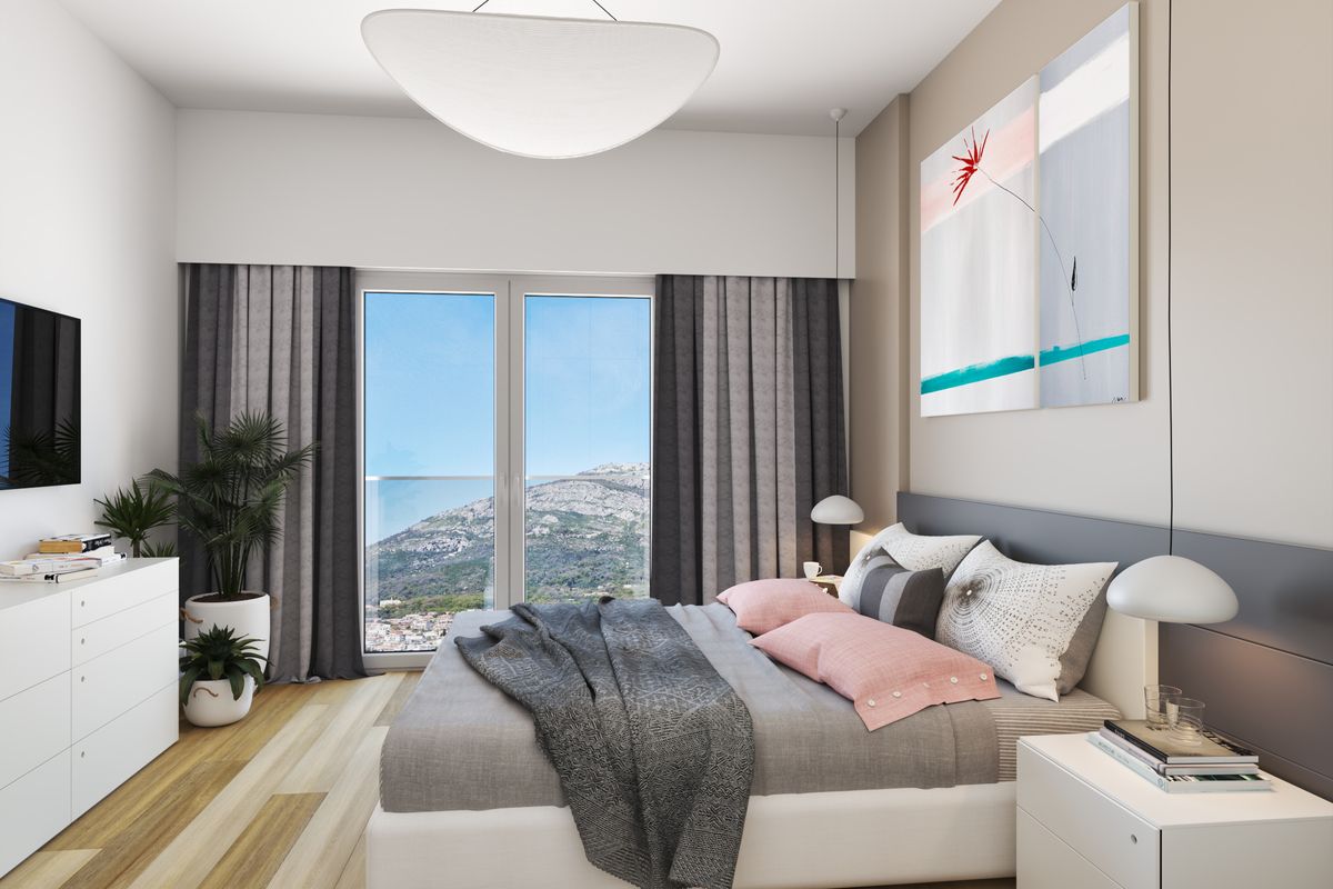 Apartment #60 Emerald Residence, interior 3D visualization, Bar, Montenegro (8 of 14)