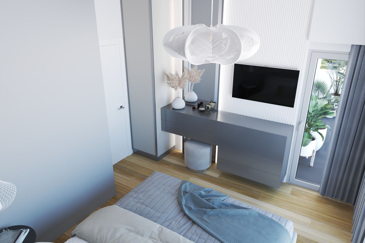 Apartment #61 Emerald Residence, interior 3D visualization, Bar, Montenegro (6 of 21)