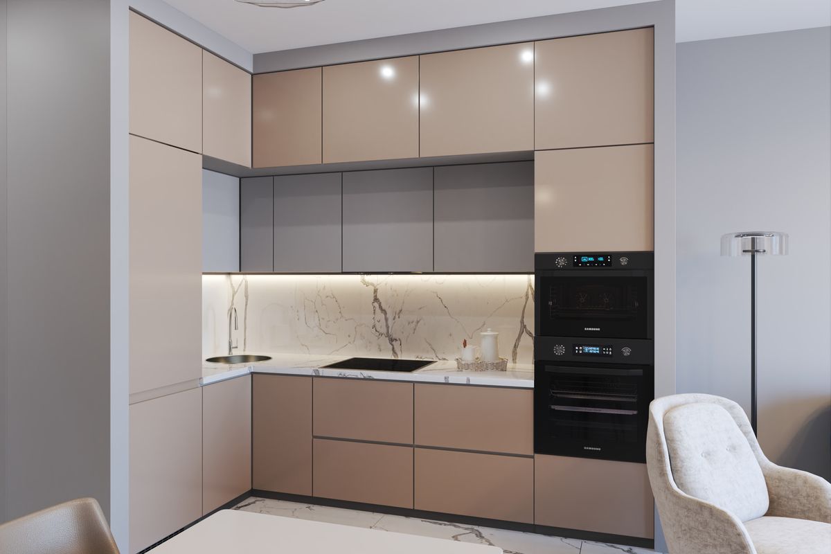 Apartment #61 Emerald Residence, interior 3D visualization, Bar, Montenegro (9 of 21)