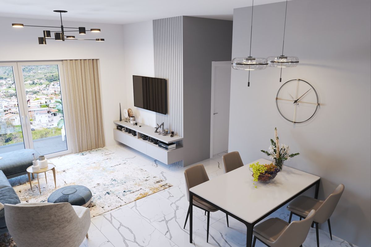 Apartment #61 Emerald Residence, interior 3D visualization, Bar, Montenegro (16 of 21)
