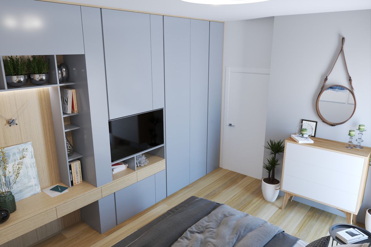Apartment #61 Emerald Residence, interior 3D visualization, Bar, Montenegro (21 of 21)