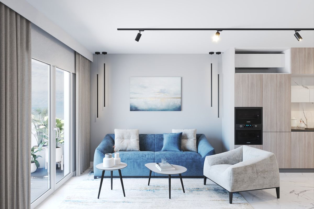 Apartment #68 Emerald Residence, 3D visualization