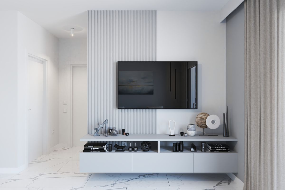 Apartment #68 Emerald Residence, interior 3D visualization, Bar, Montenegro (5 of 23)