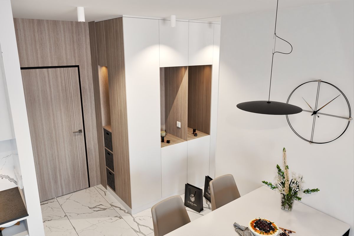 Apartment #68 Emerald Residence, interior 3D visualization, Bar, Montenegro (11 of 23)
