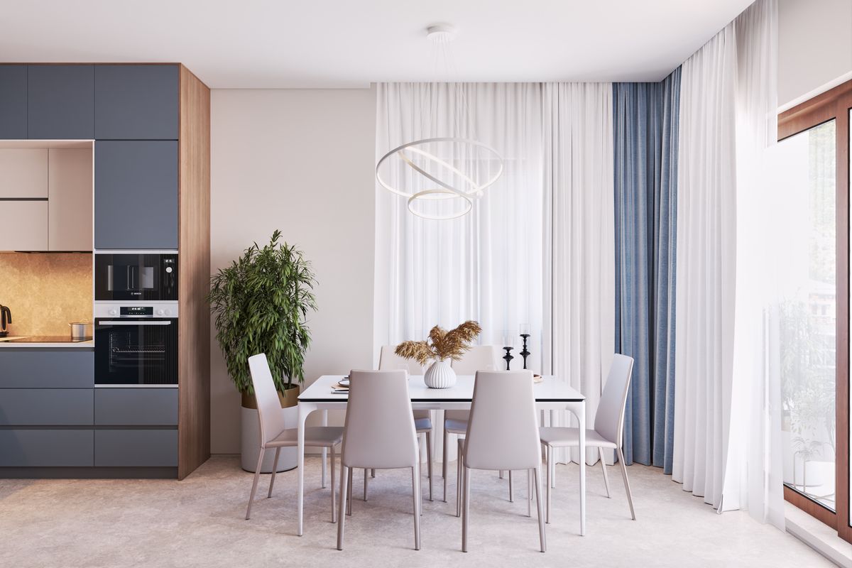Apartment Belveder D-42, 3D visualization