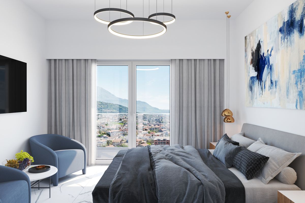 Apartment #25 Emerald Residence, interior 3D visualization, Bar, Montenegro (5 of 11)