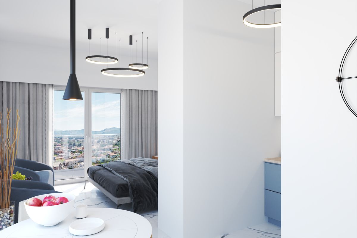 Apartment #25 Emerald Residence, interior 3D visualization, Bar, Montenegro (8 of 11)