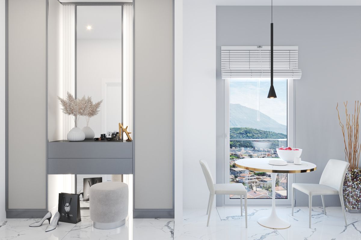 Apartment #25 Emerald Residence, interior 3D visualization, Bar, Montenegro (10 of 11)