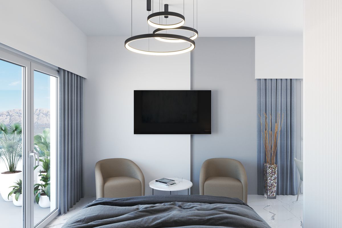 Apartment #32 Emerald Residence, interior 3D visualization, Bar, Montenegro (4 of 10)