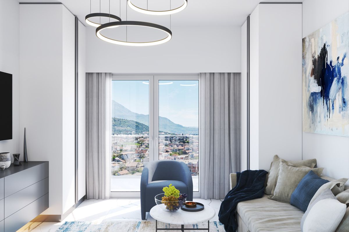 Apartment #33 Emerald Residence, interior 3D visualization, Bar, Montenegro (5 of 8)