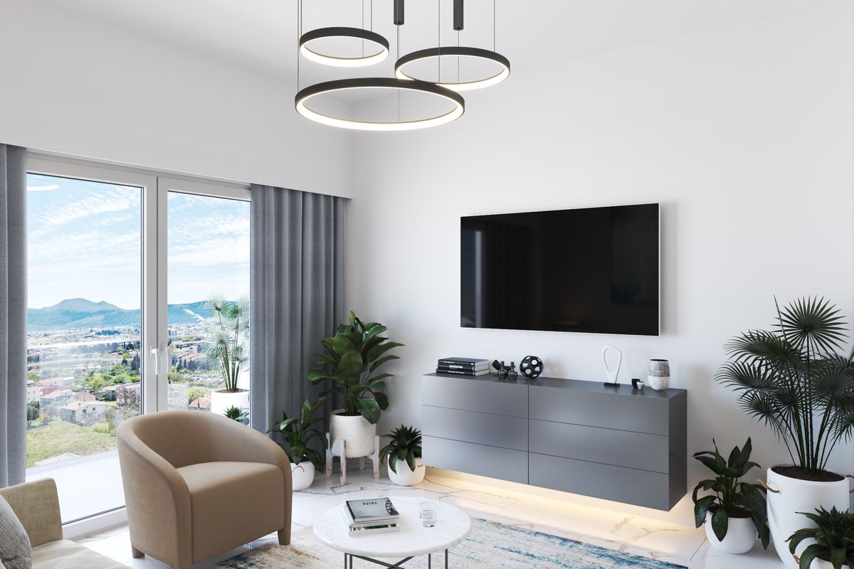Apartment #34 Emerald Residence, 3D visualization