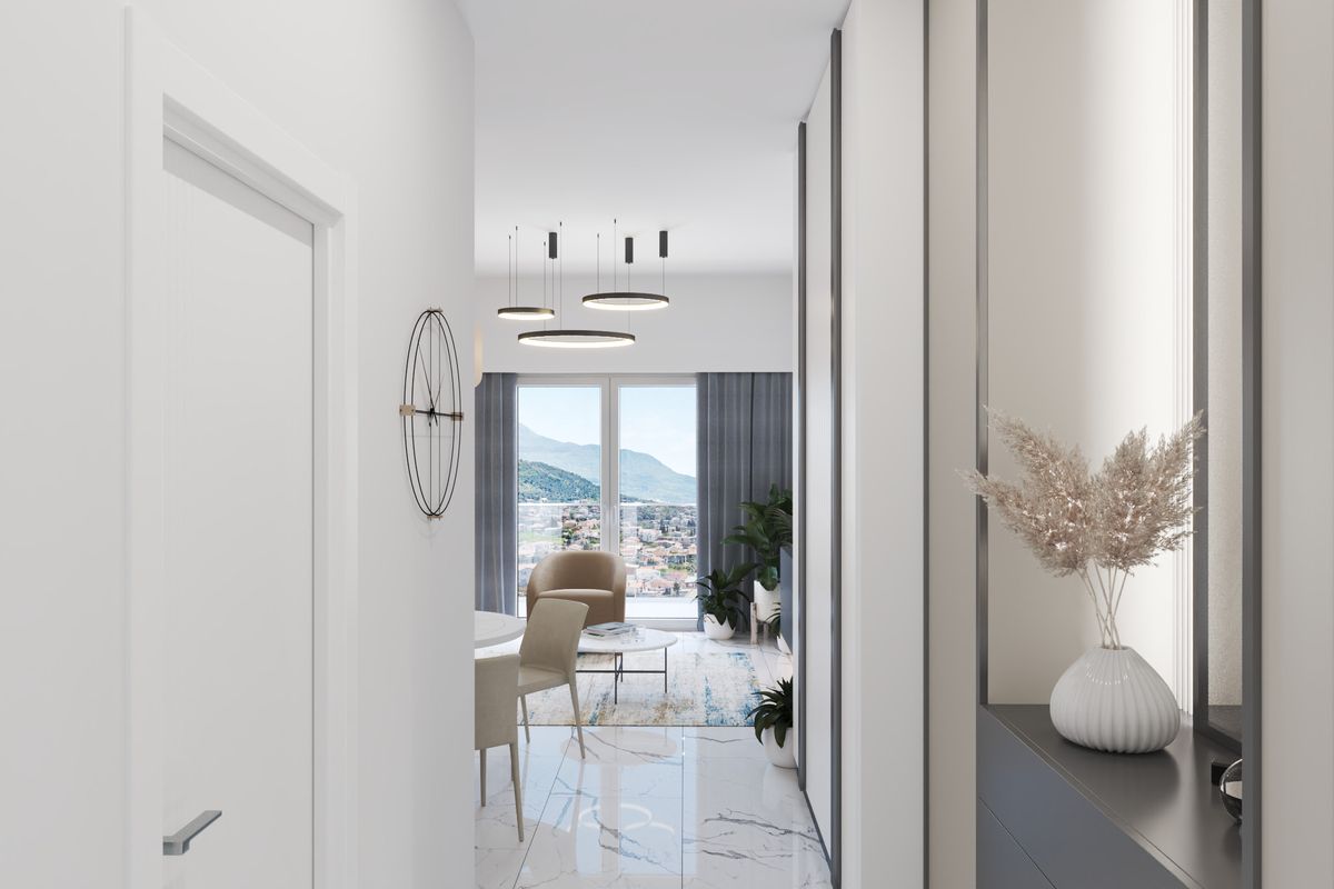 Apartment #34 Emerald Residence, interior 3D visualization, Bar, Montenegro (8 of 8)