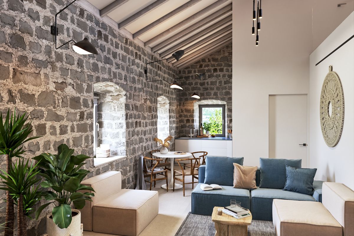 Boutique Hotel, 3D visualization