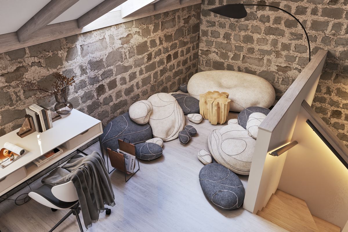 Boutique Hotel, interior 3D visualization, Prčanj, Montenegro (16 of 34)