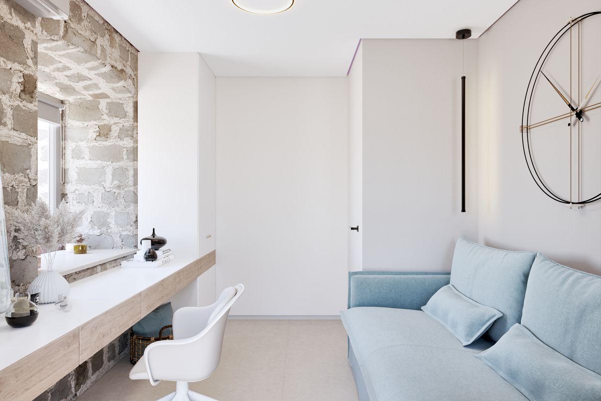 Boutique Hotel, interior 3D visualization, Prčanj, Montenegro (31 of 34)