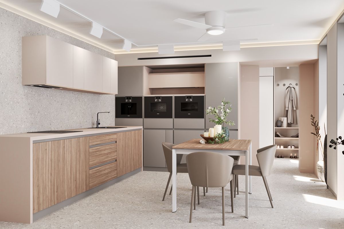 Private apartments, interior 3D visualization, Zupci, Montenegro (4 of 24)
