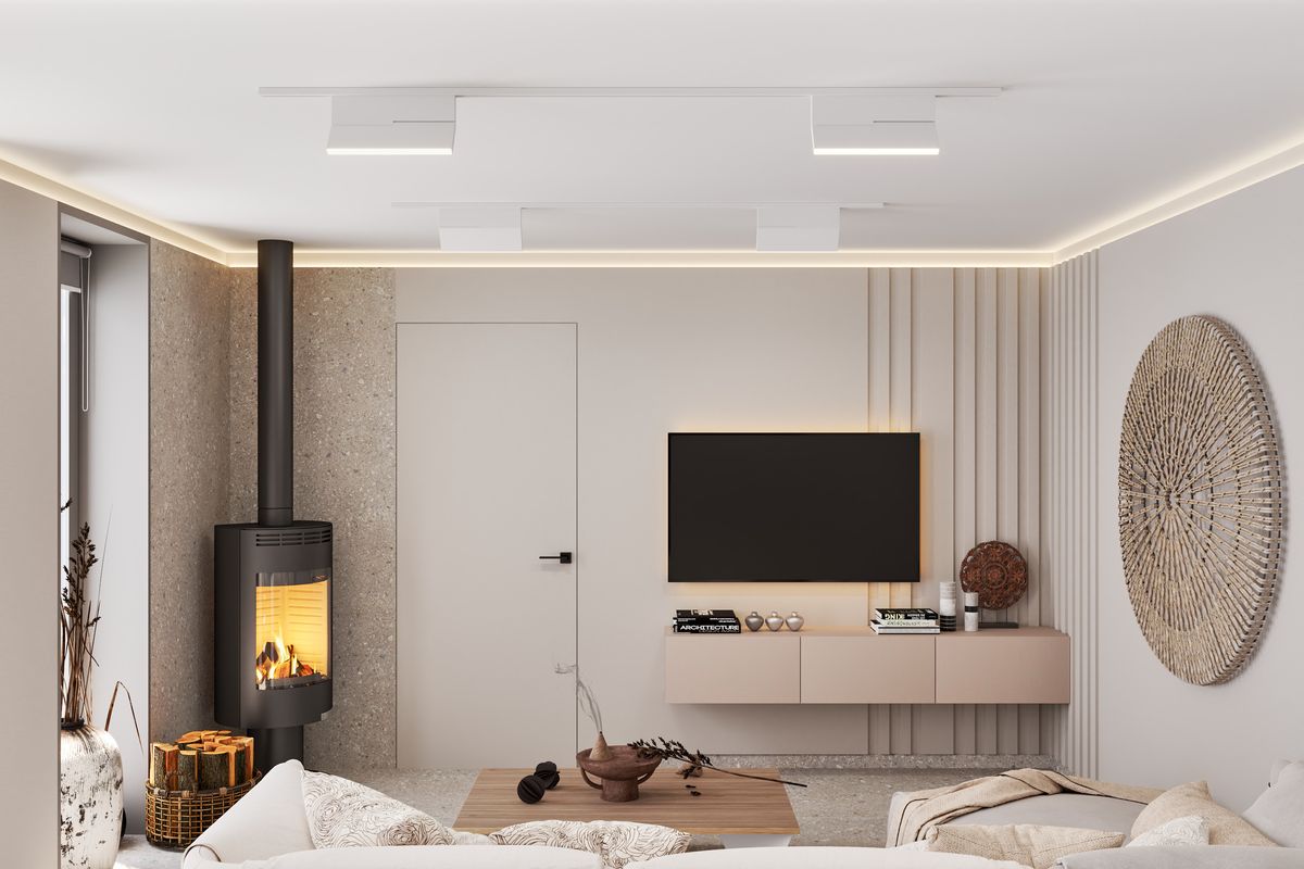 Private apartments, interior 3D visualization, Zupci, Montenegro (6 of 24)