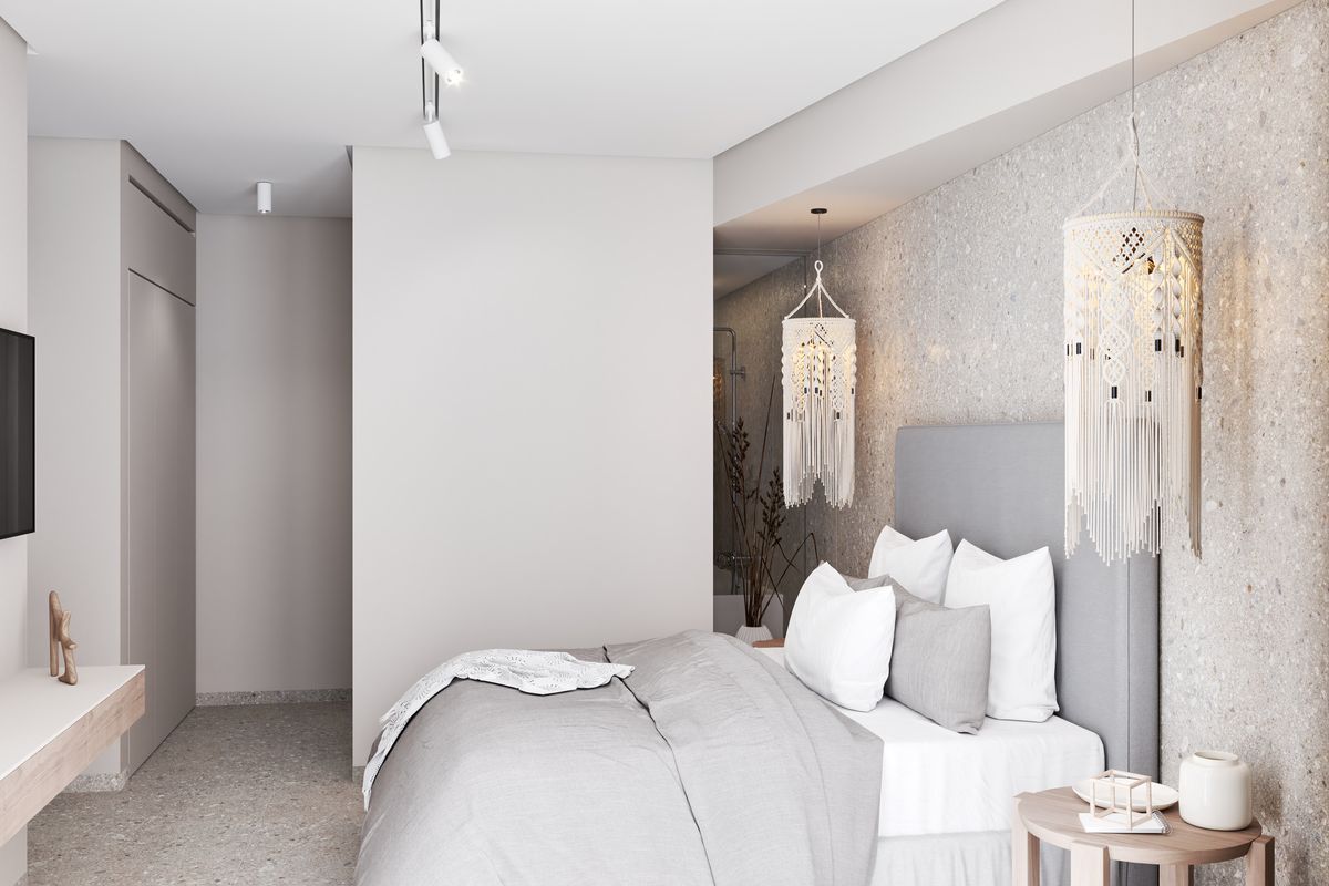 Private apartments, interior 3D visualization, Zupci, Montenegro (11 of 24)