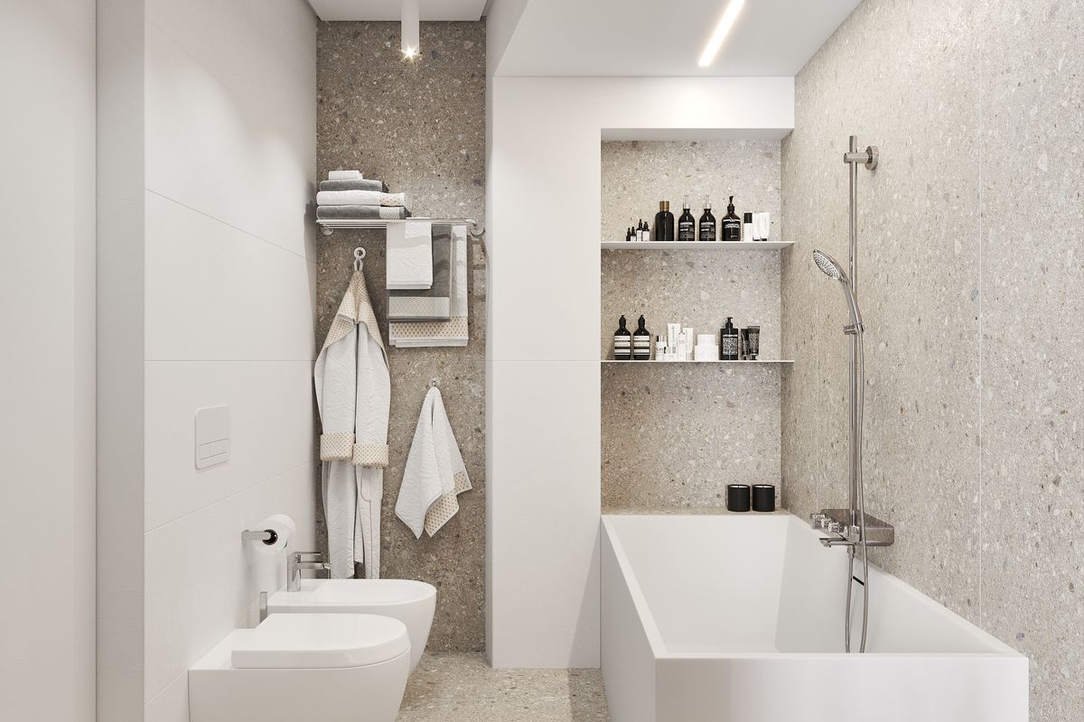 Private apartments, interior 3D visualization, Zupci, Montenegro (19 of 24)