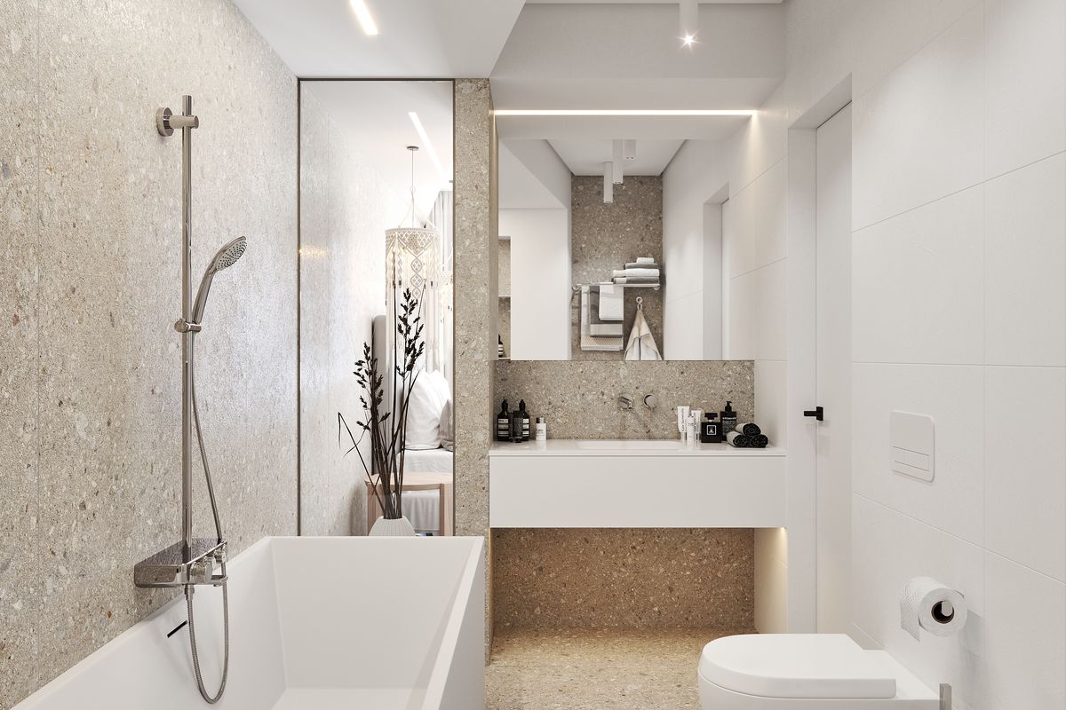 Private apartments, interior 3D visualization, Zupci, Montenegro (21 of 24)